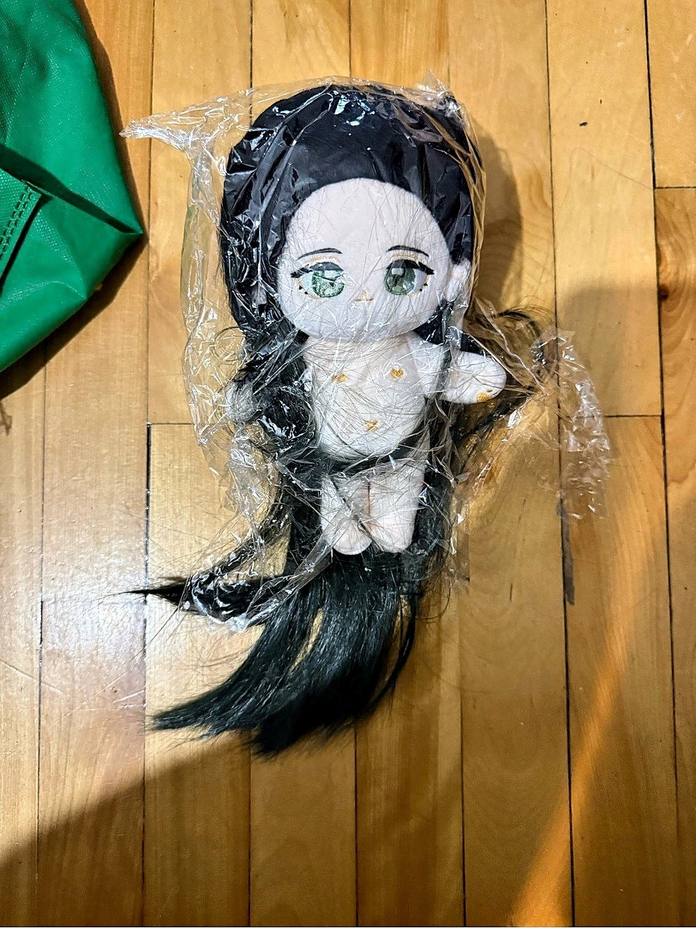 Plush Doll Black & White NWT